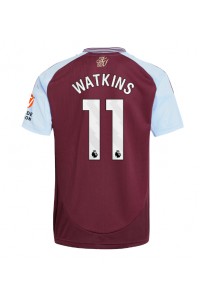 Aston Villa Ollie Watkins #11 Voetbaltruitje Thuis tenue 2024-25 Korte Mouw